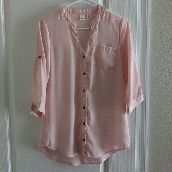 Light Pink Blouse Size Small - Picture 1 of 6